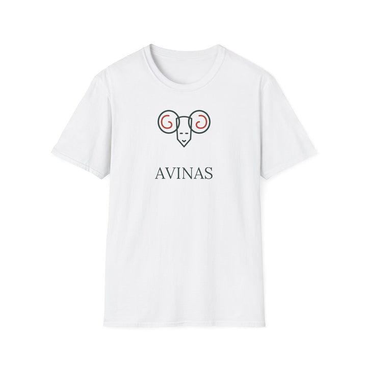 Marškinėliai „Avinas“ – Gildan 64000 gaminio vaizdas 1