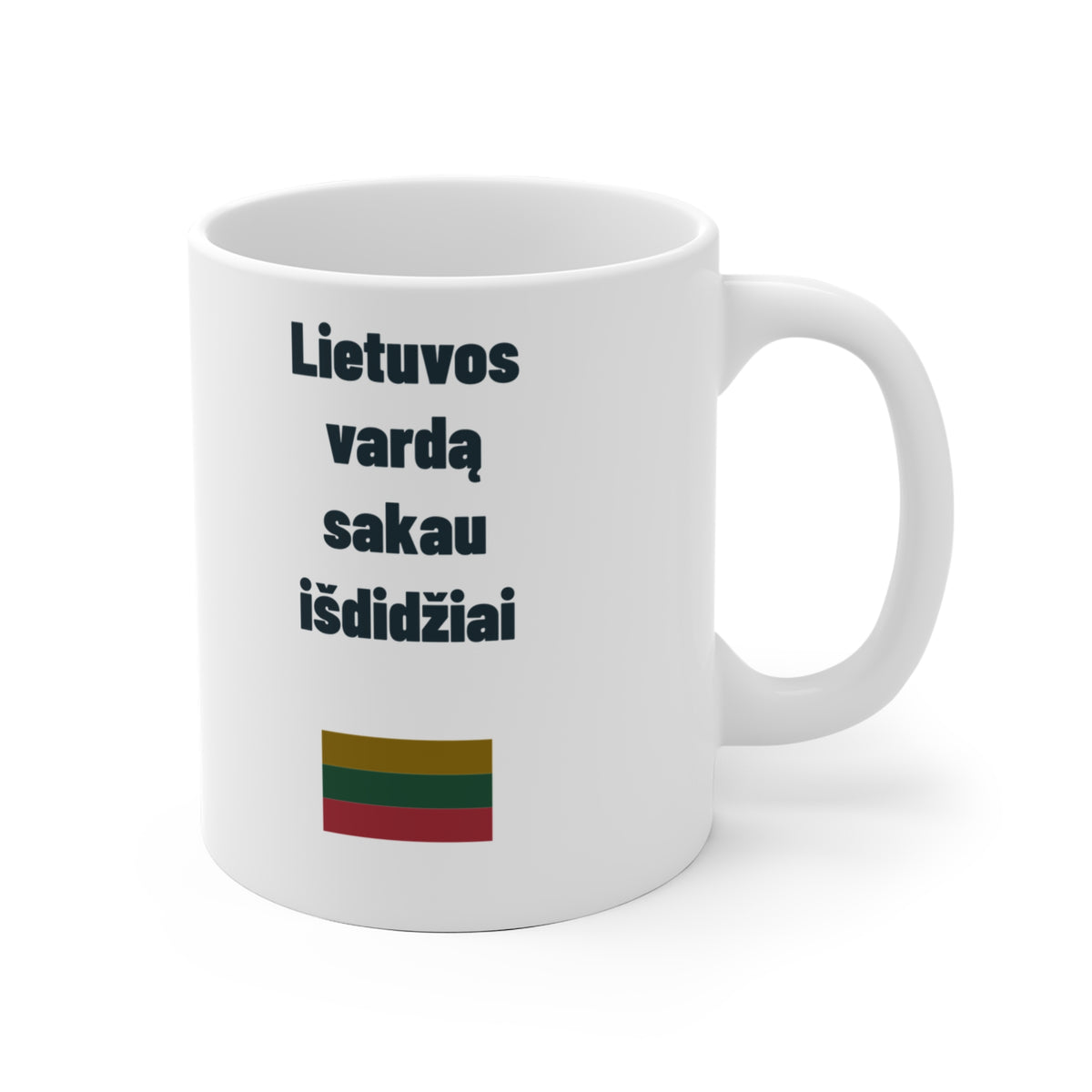 Lietuvos vardą tariu išdidžiai