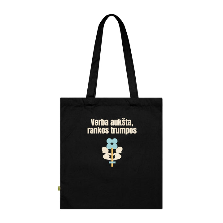 Verba aukšta, rankos trumpos