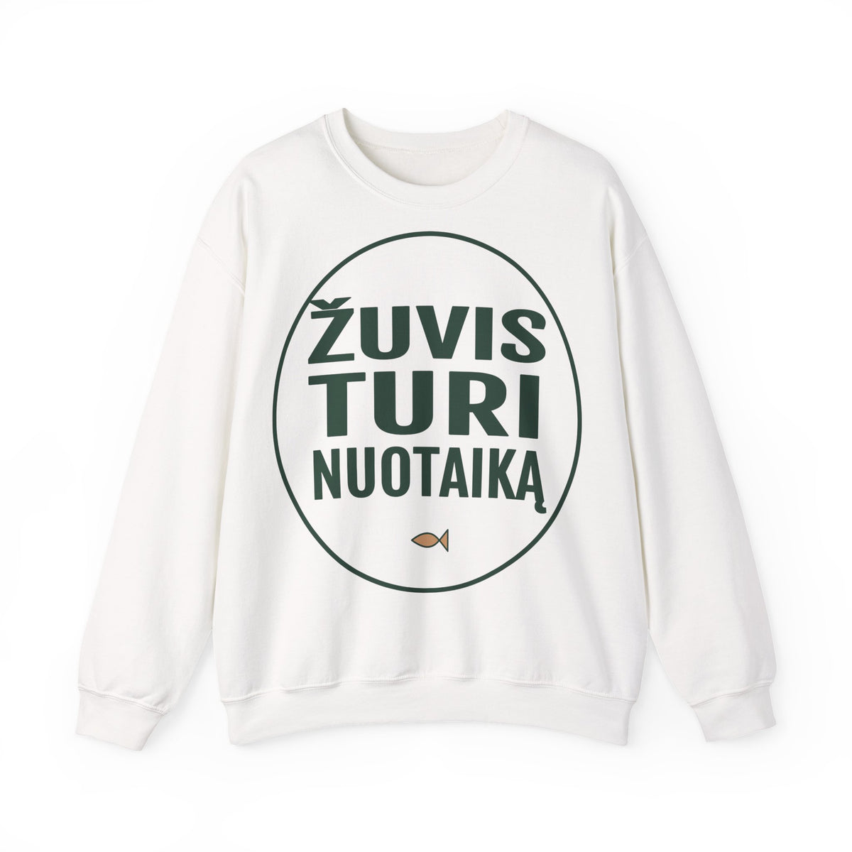 Žuvis turi nuotaiką.