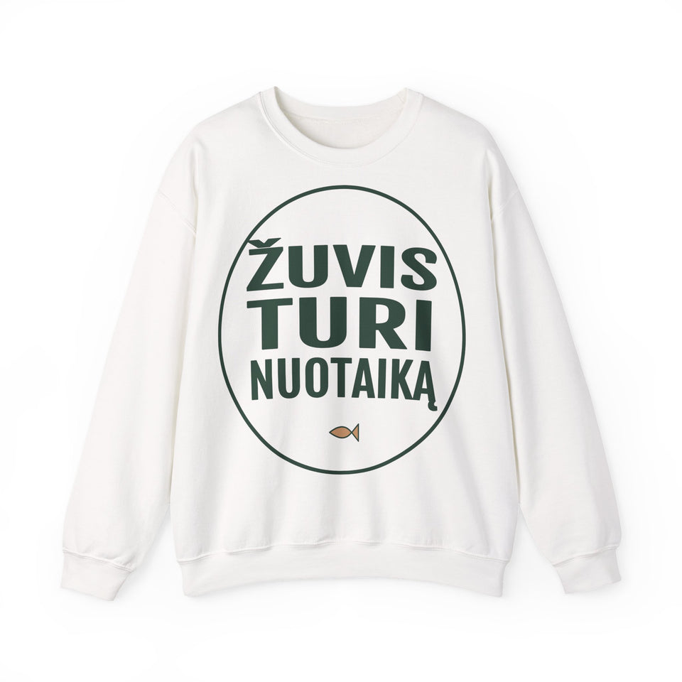 Žuvis turi nuotaiką.