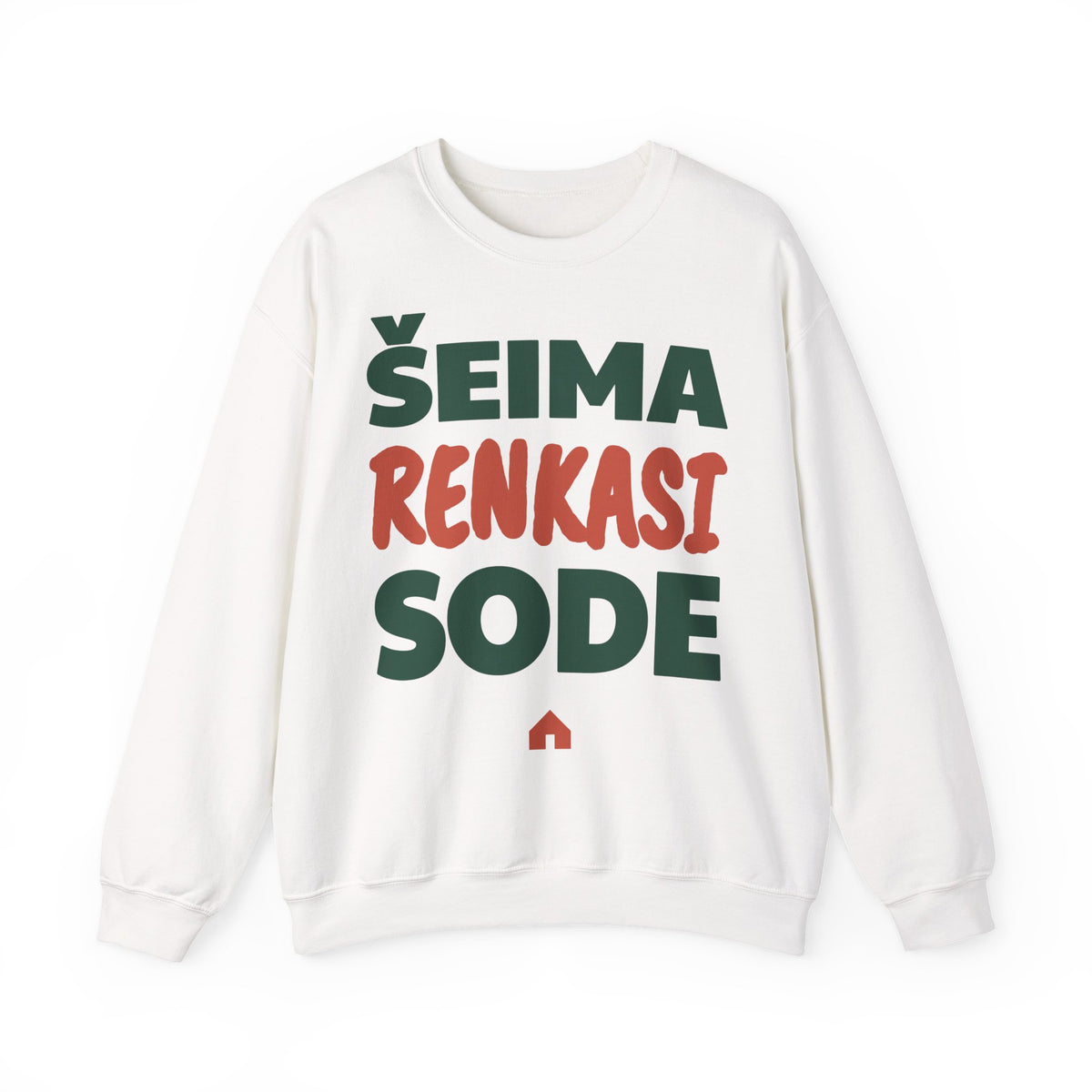 Šeima renkasi sode.