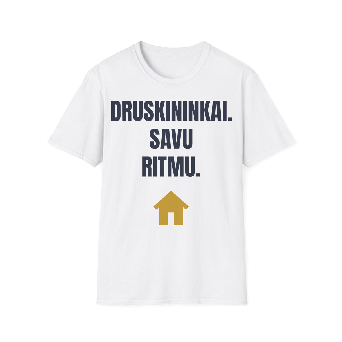 Druskininkai. Savu ritmu. — Marškinėliai, spauda priekyje