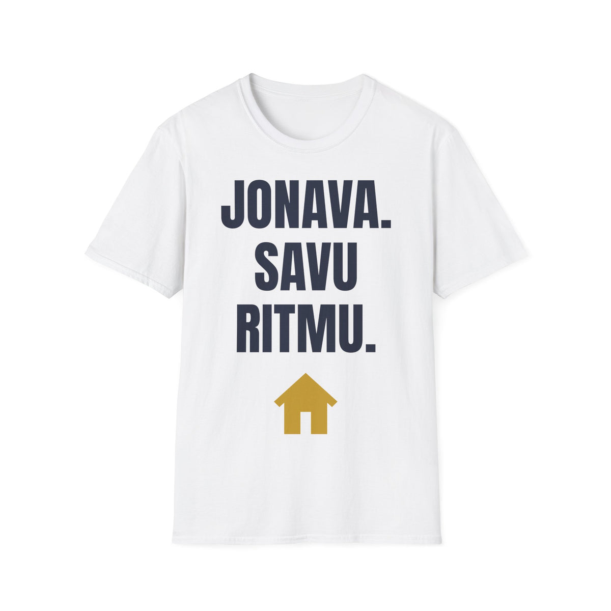 Jonava. Savu ritmu. — Marškinėliai, spauda priekyje