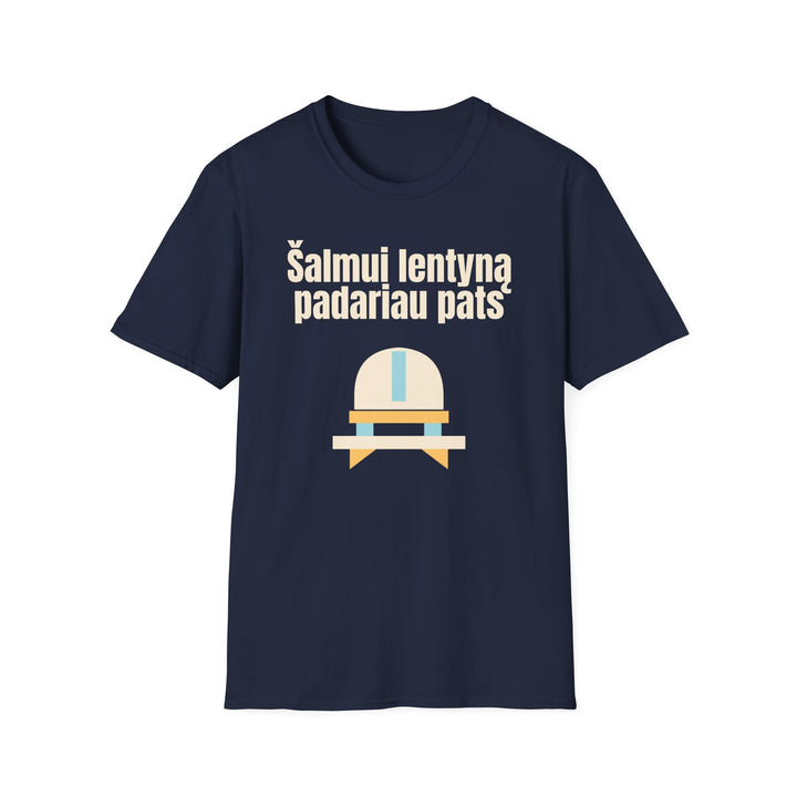 Šalmui lentyną padariau pats
