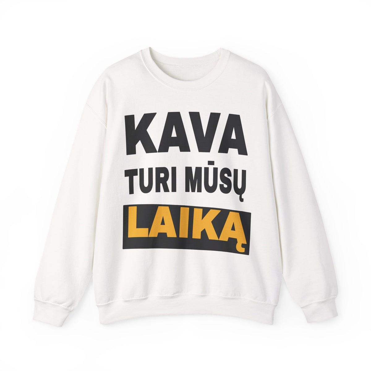 Kava turi mūsų laiką.