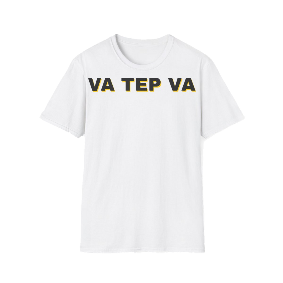 Marškinėliai „Va tep va“ – balta