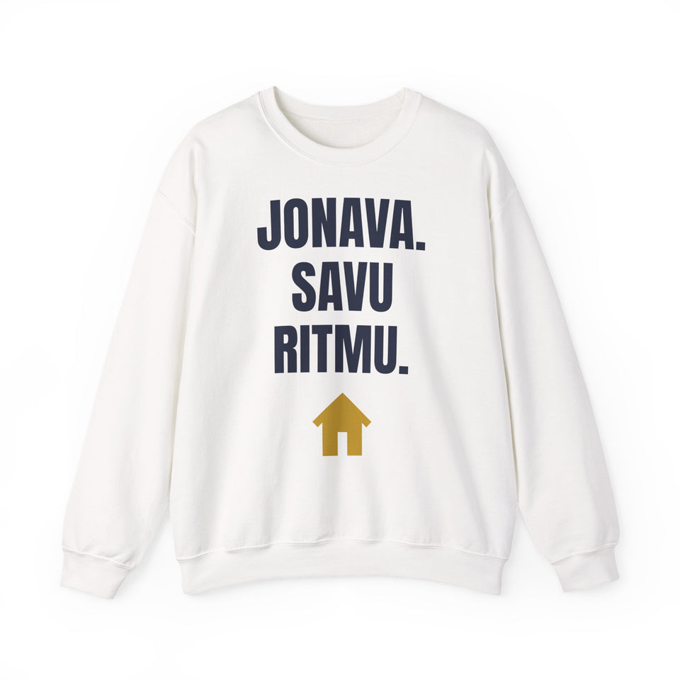 Jonava. Savu ritmu. — Džemperis, spauda priekyje