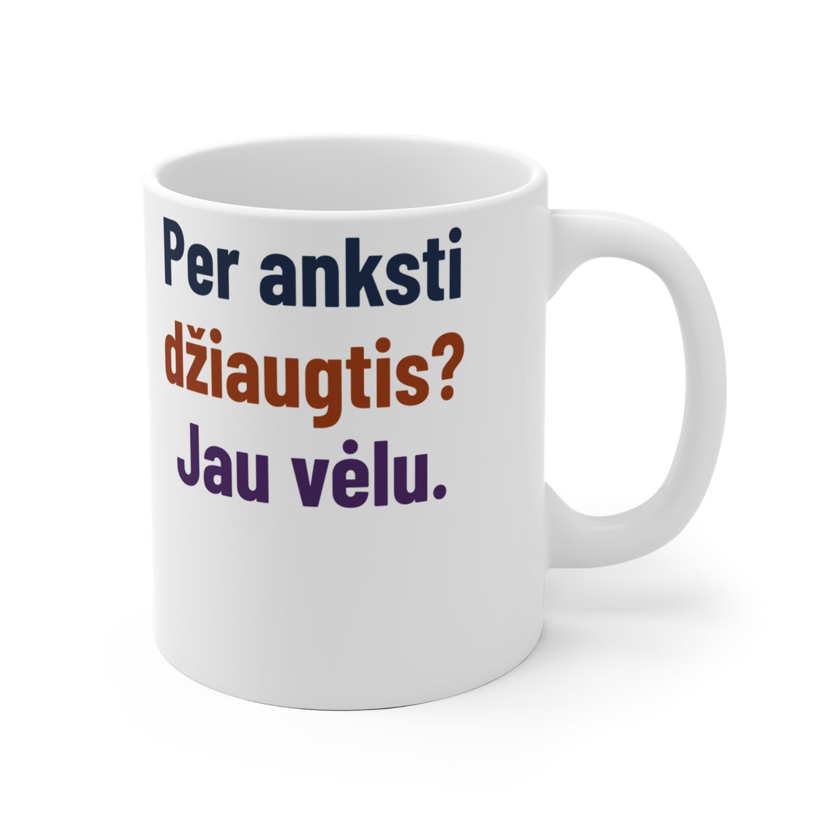 Per anksti džiaugtis? Jau vėlu.