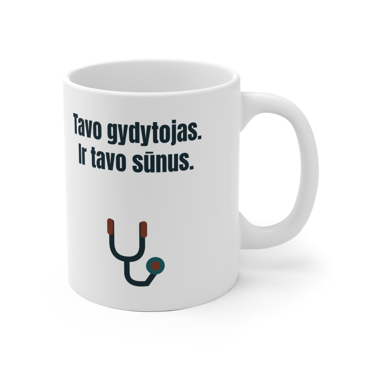 Tavo gydytojas. Ir tavo sūnus.
