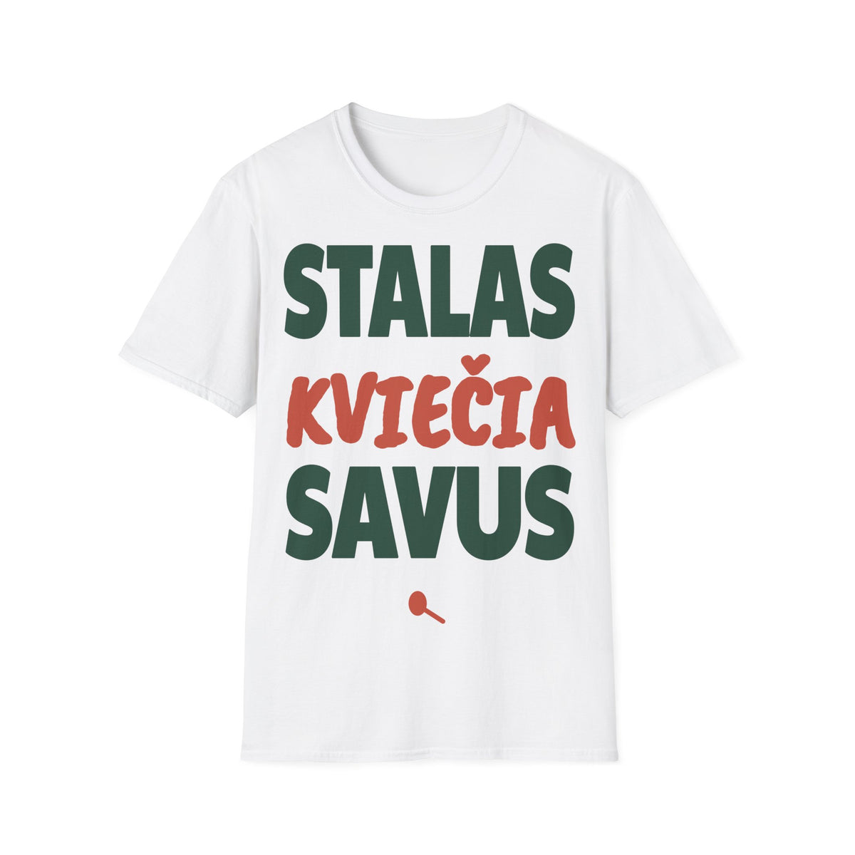 Stalas kviečia savus.