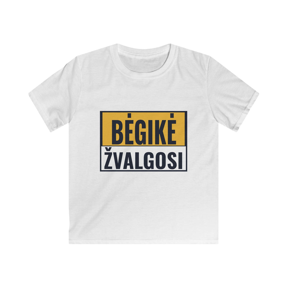 Bėgikė žvalgosi.