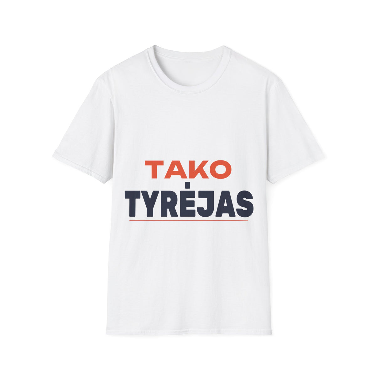 Tako tyrėjas.