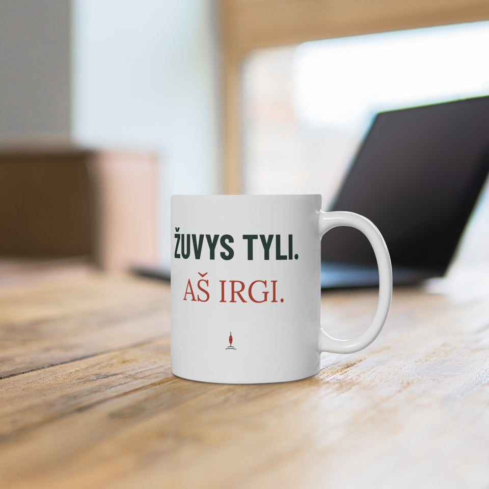 Žuvys tyli. Aš irgi – Balta