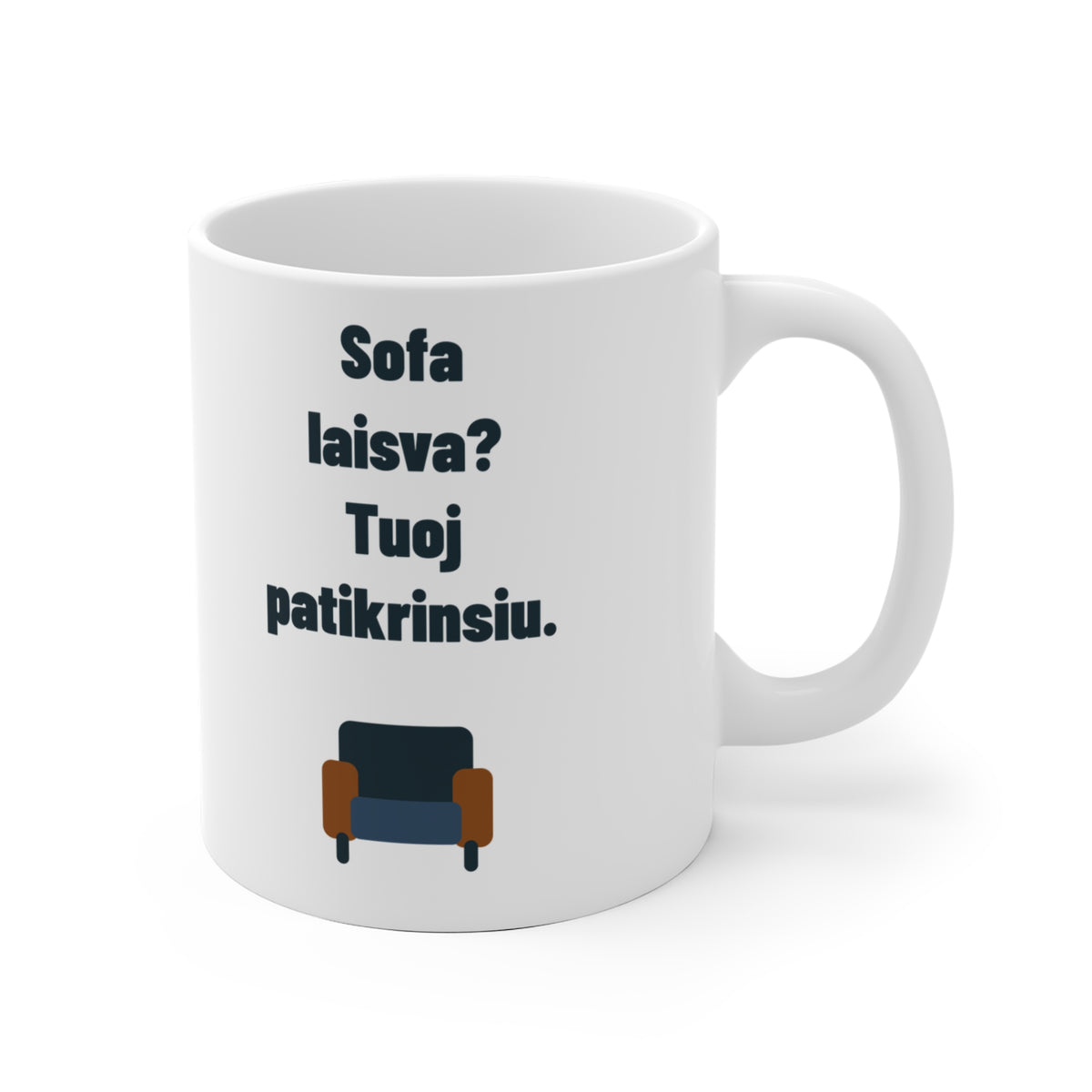 Sofa laisva? Jau ne.