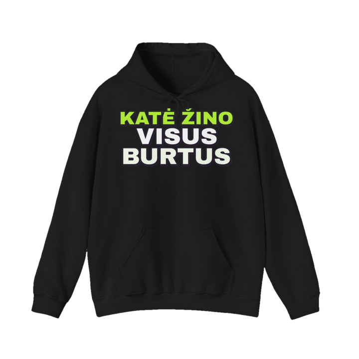 Katė žino visus burtus