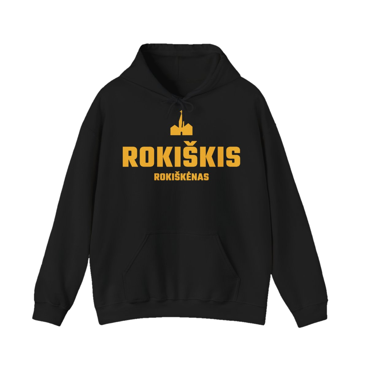 Džemperis „Rokiškis – Rokiškėnas“ – juoda