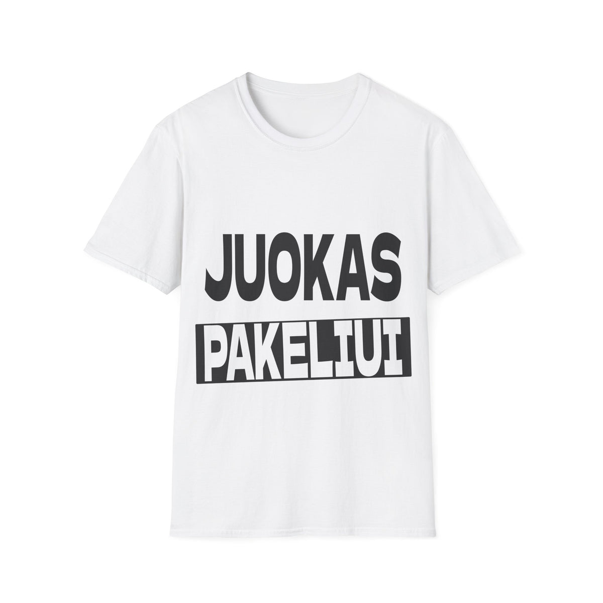 Juokas pakeliui.