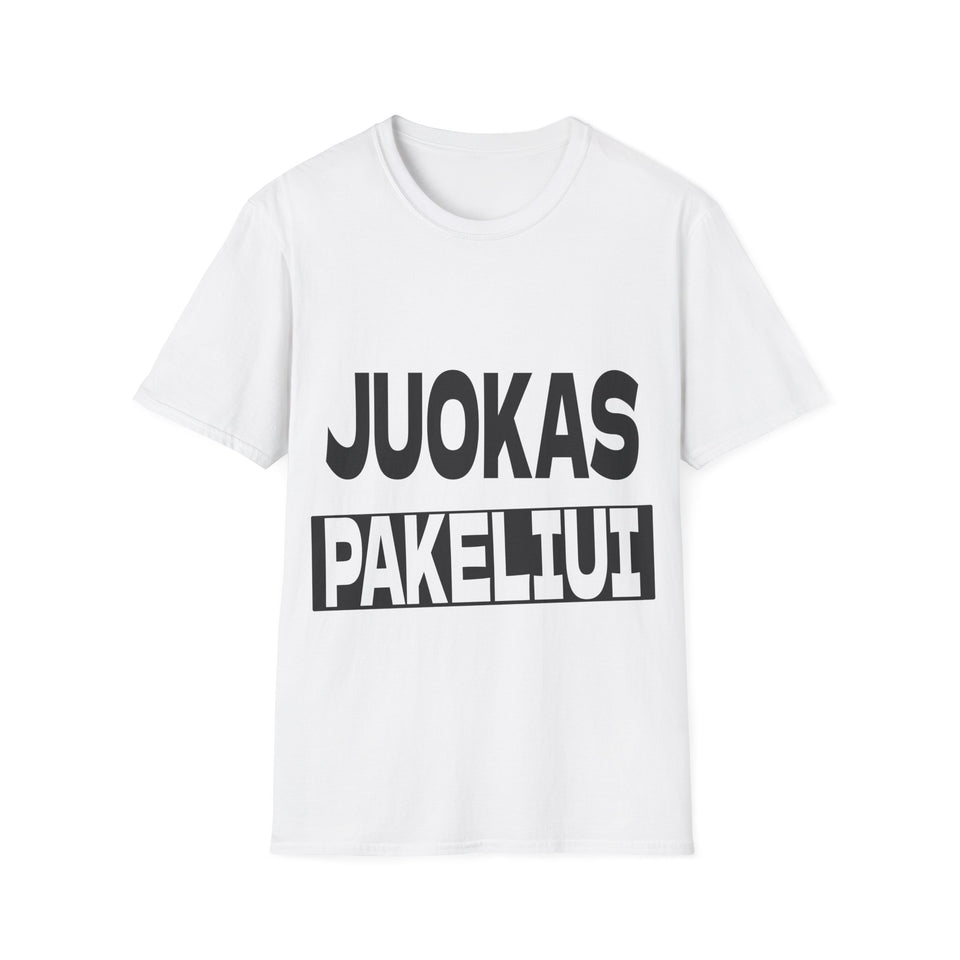 Juokas pakeliui.