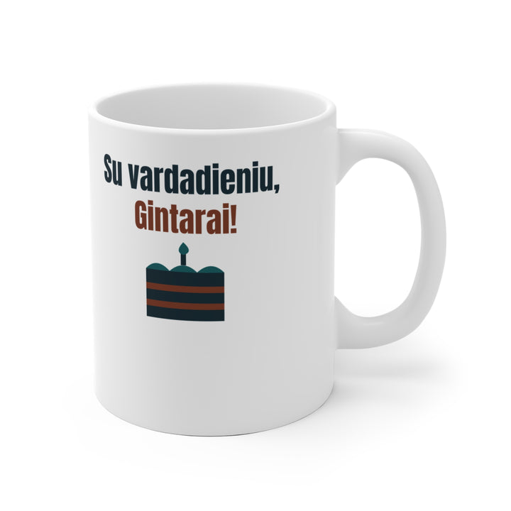 Su vardadieniu, Gintarai!