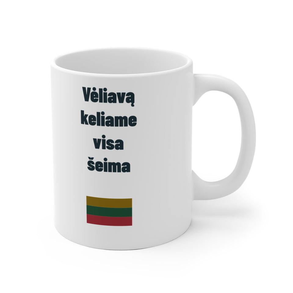 Vėliavą keliame visa šeima