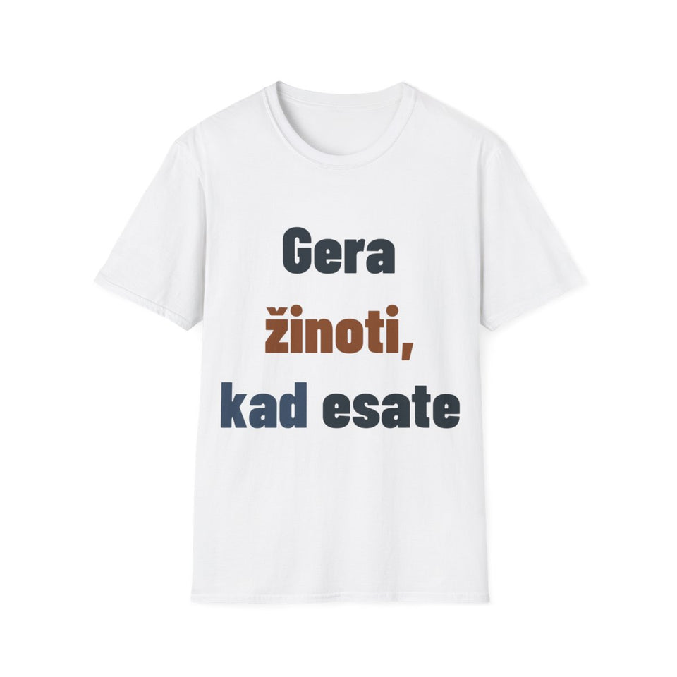Gera žinoti, kad esate