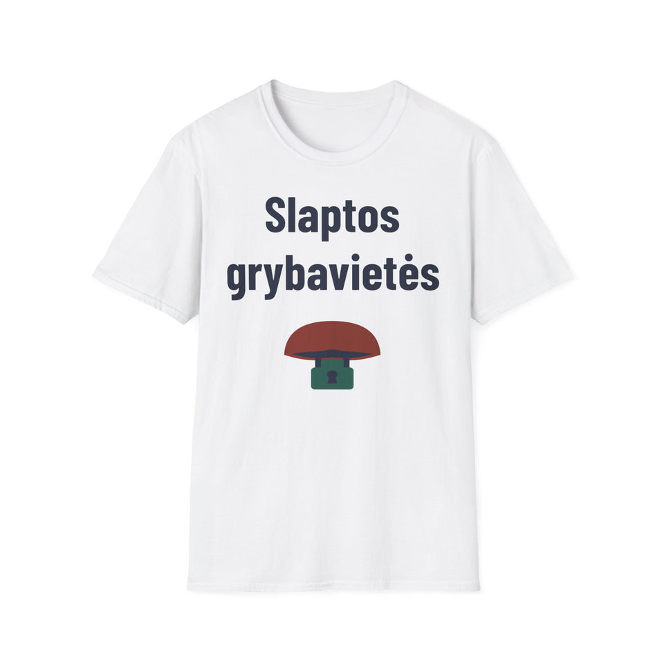 Slaptos grybavietės