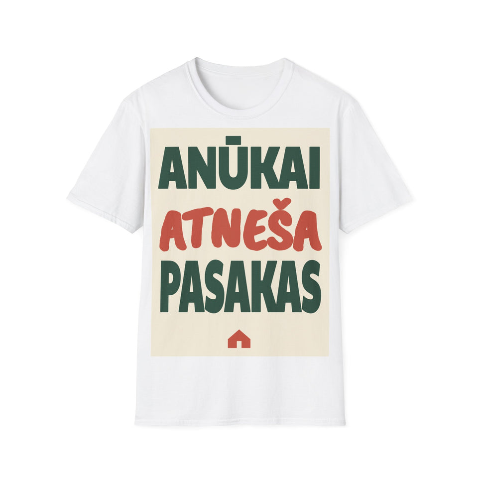 Anūkai atneša pasakas.