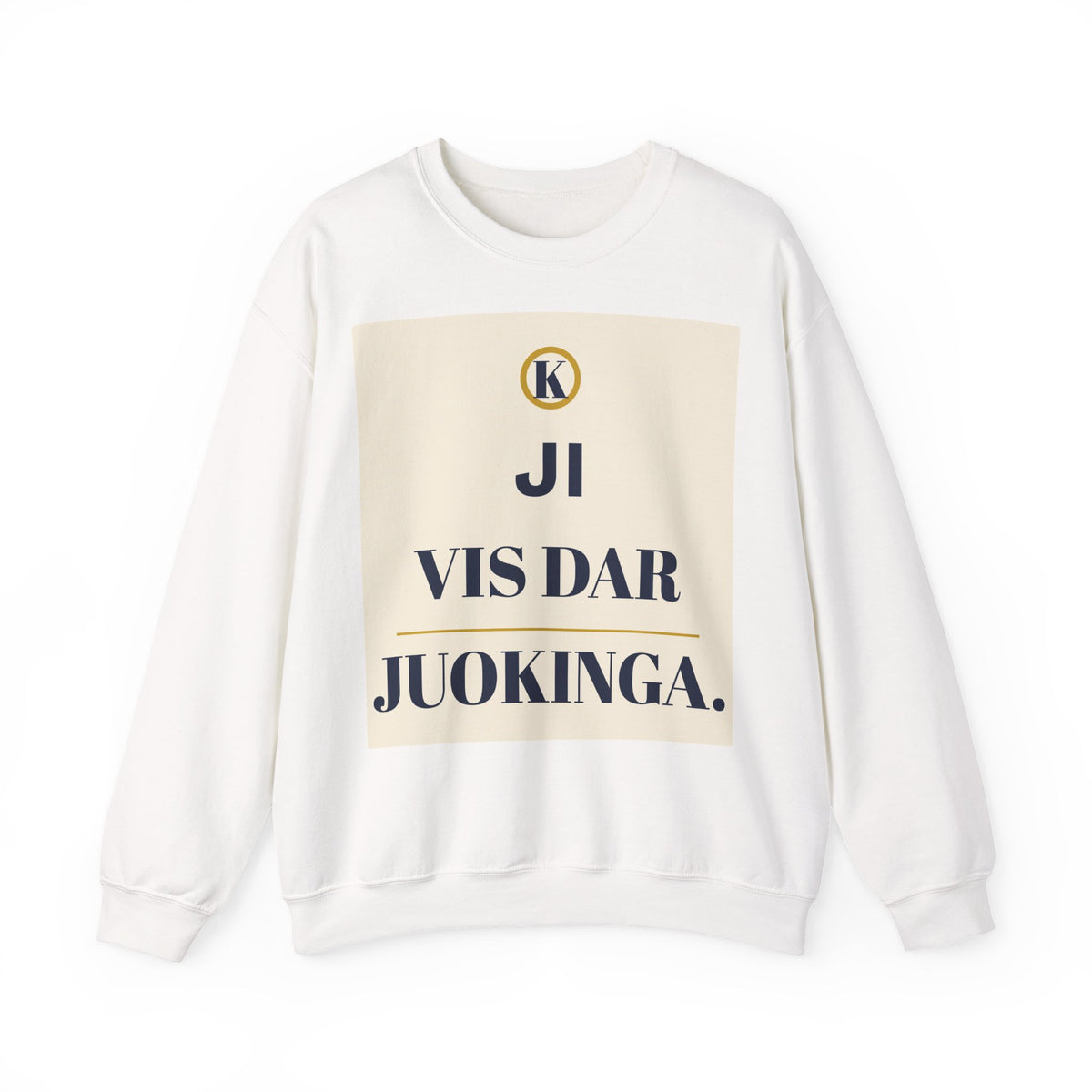 Kartu. Vis dar juokinga.