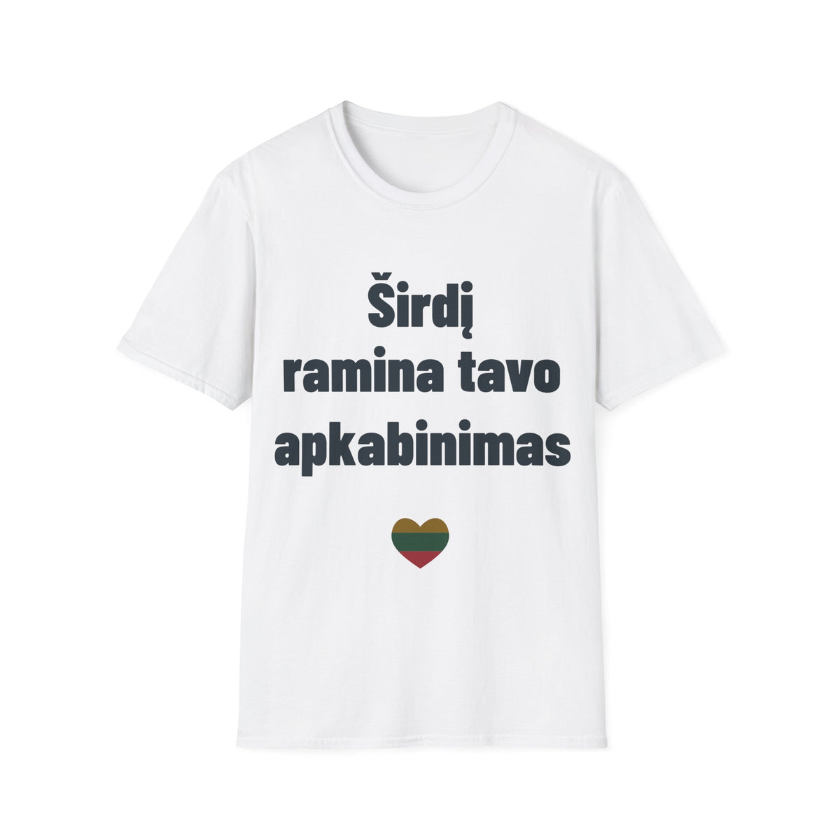 Širdį ramina tavo apkabinimas