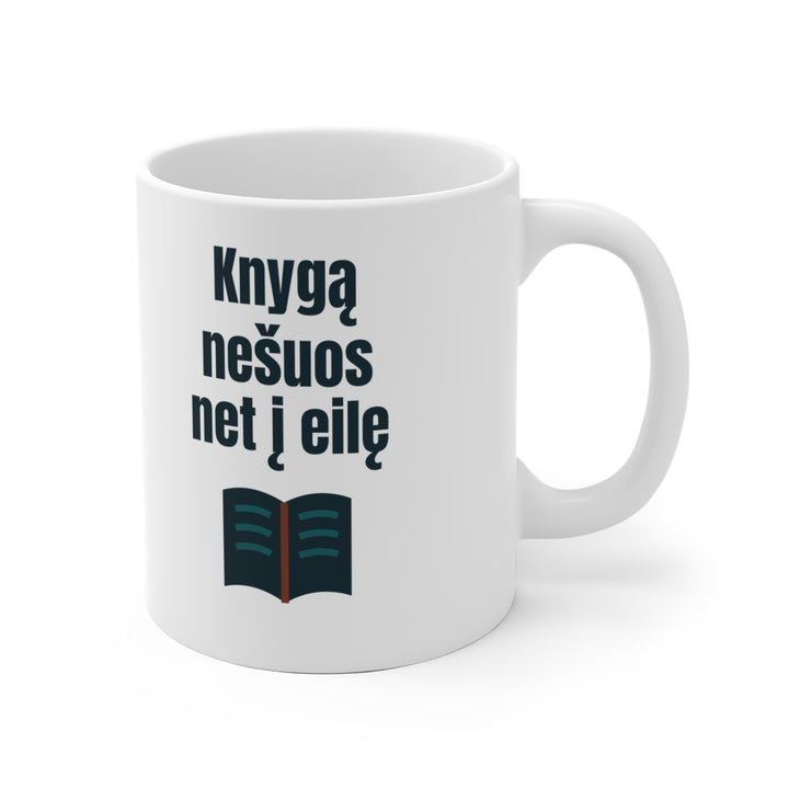 Knygą nešuos net į eilę