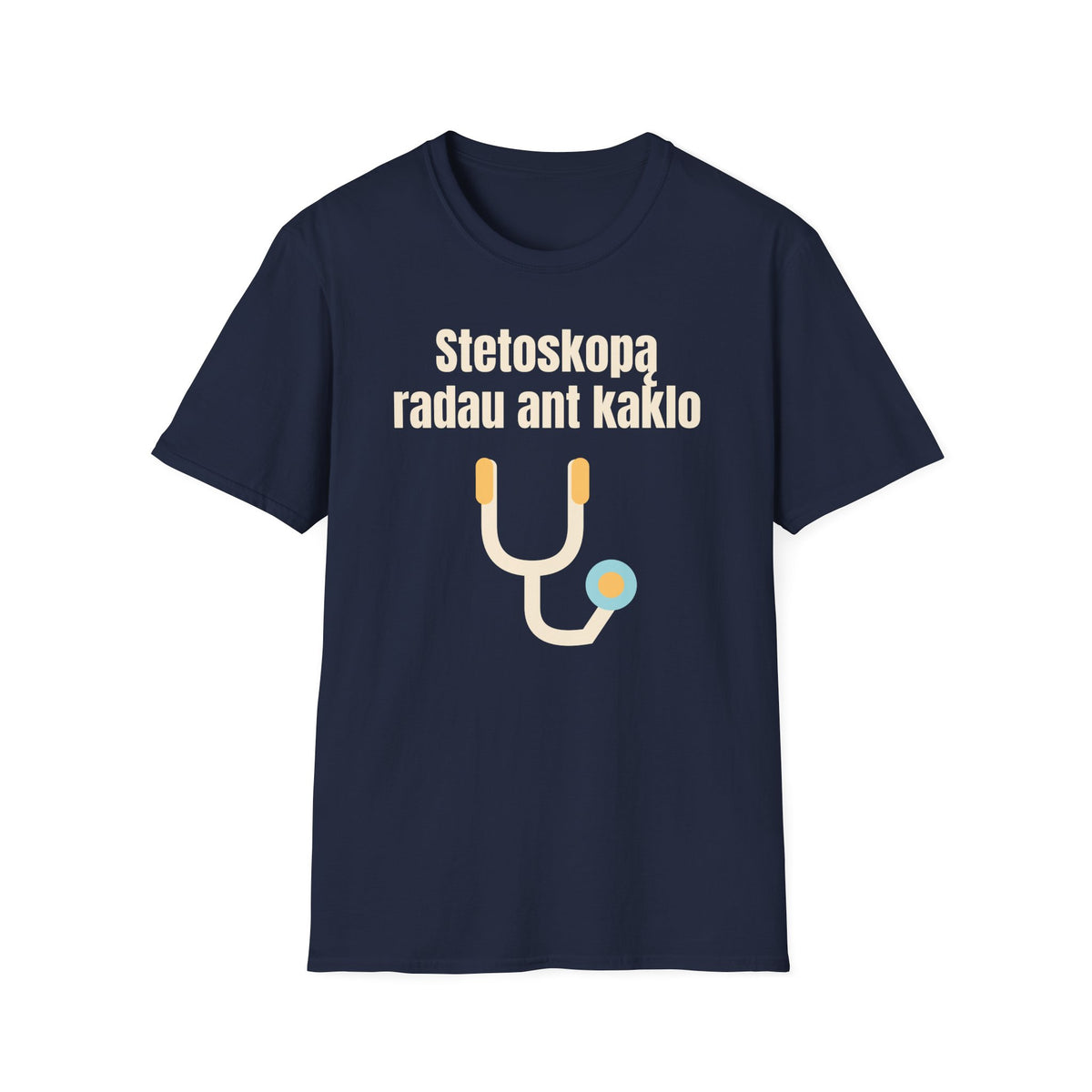 Stetoskopą radau ant kaklo