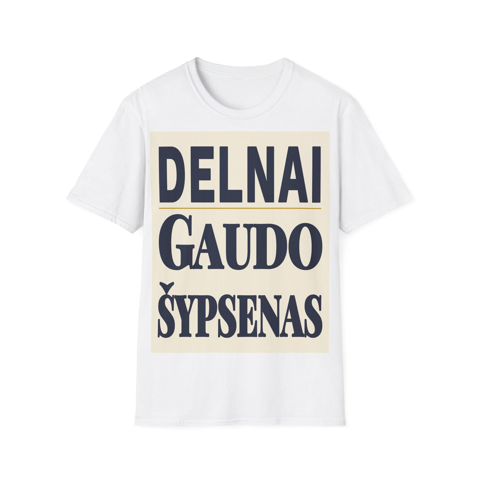 Delnai gaudo šypsenas.