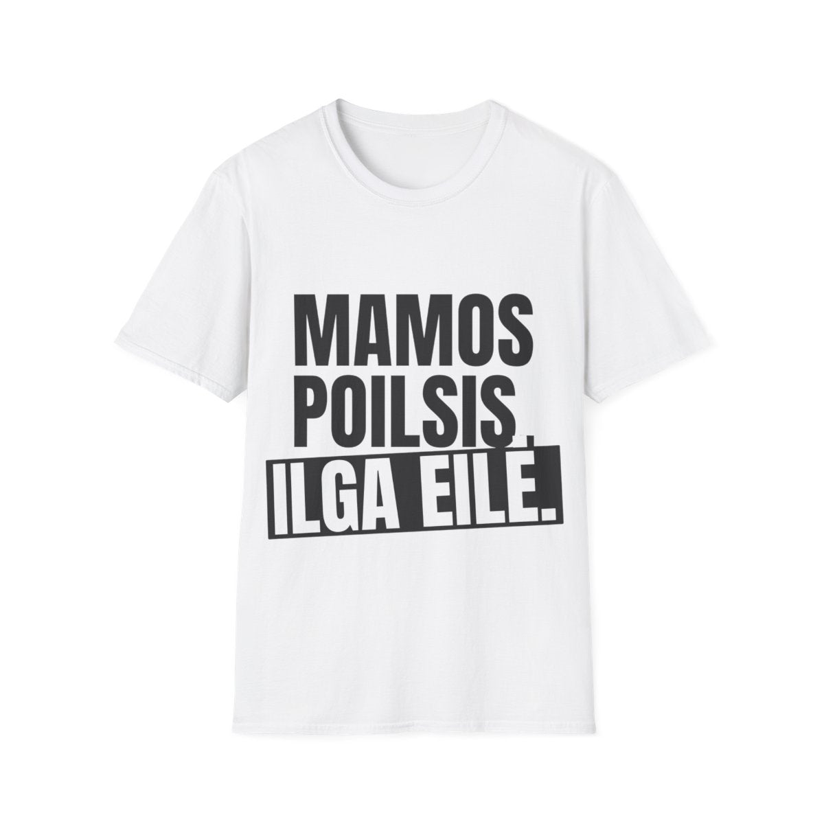 Mamos poilsis. Ilga eilė. – Mamos poilsis. Eilė – ilga. – spaudos pusė