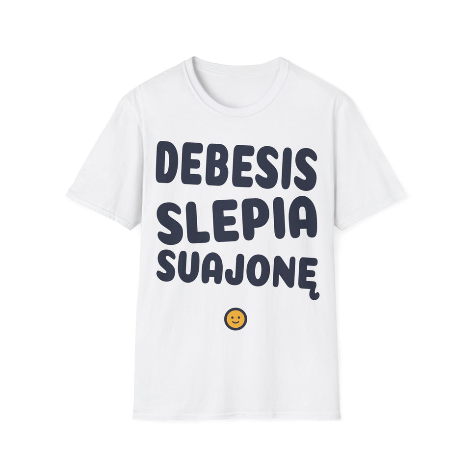 Debesis slepia svajonę.