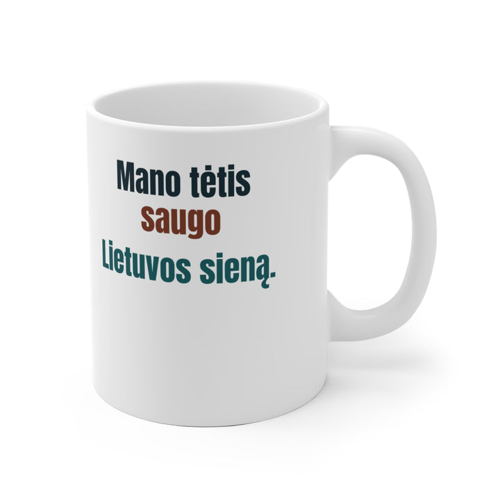 Saugau Lietuvos sieną. Ir savo šeimą.