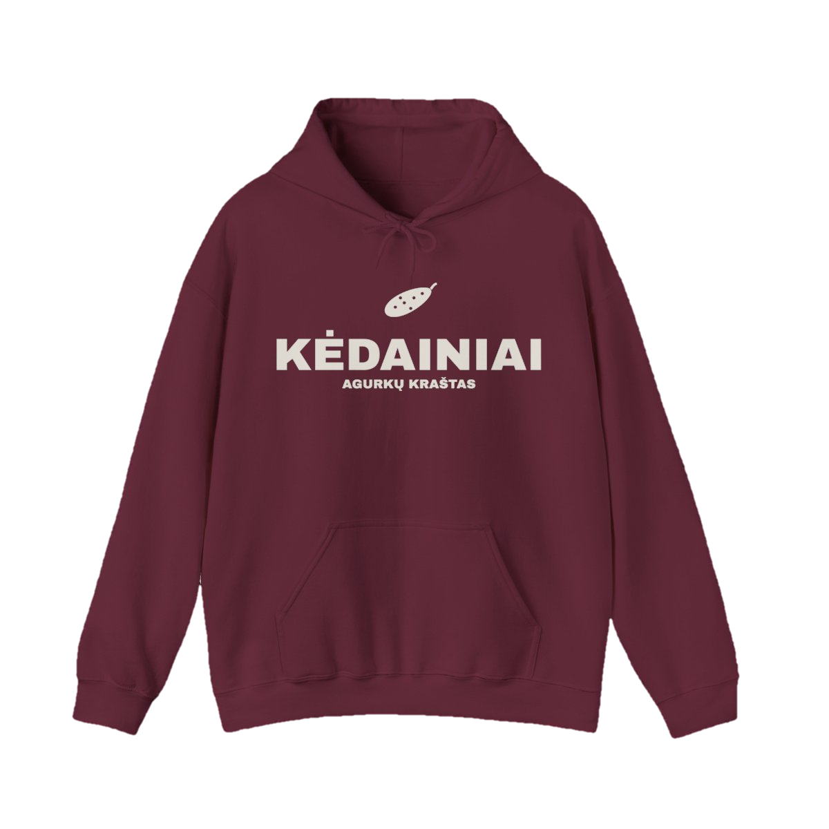 Džemperis „Kėdainiai“ – bordo