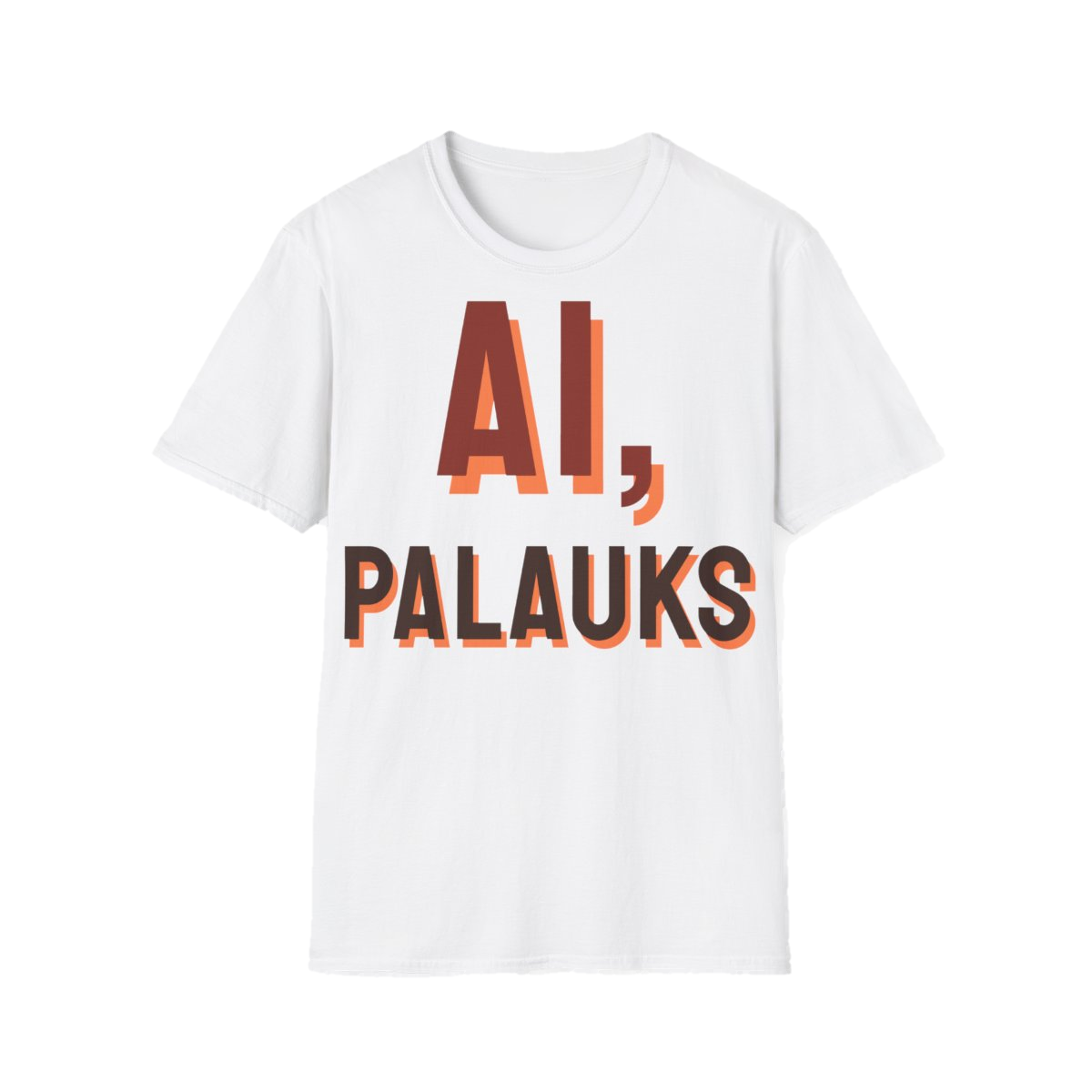 Marškinėliai „Ai, palauks“ – balta