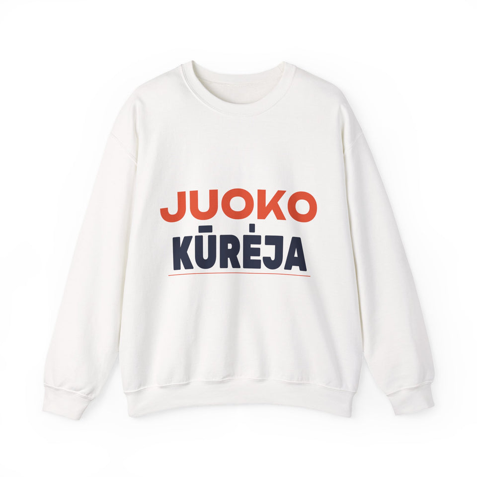 Juoko kūrėja.