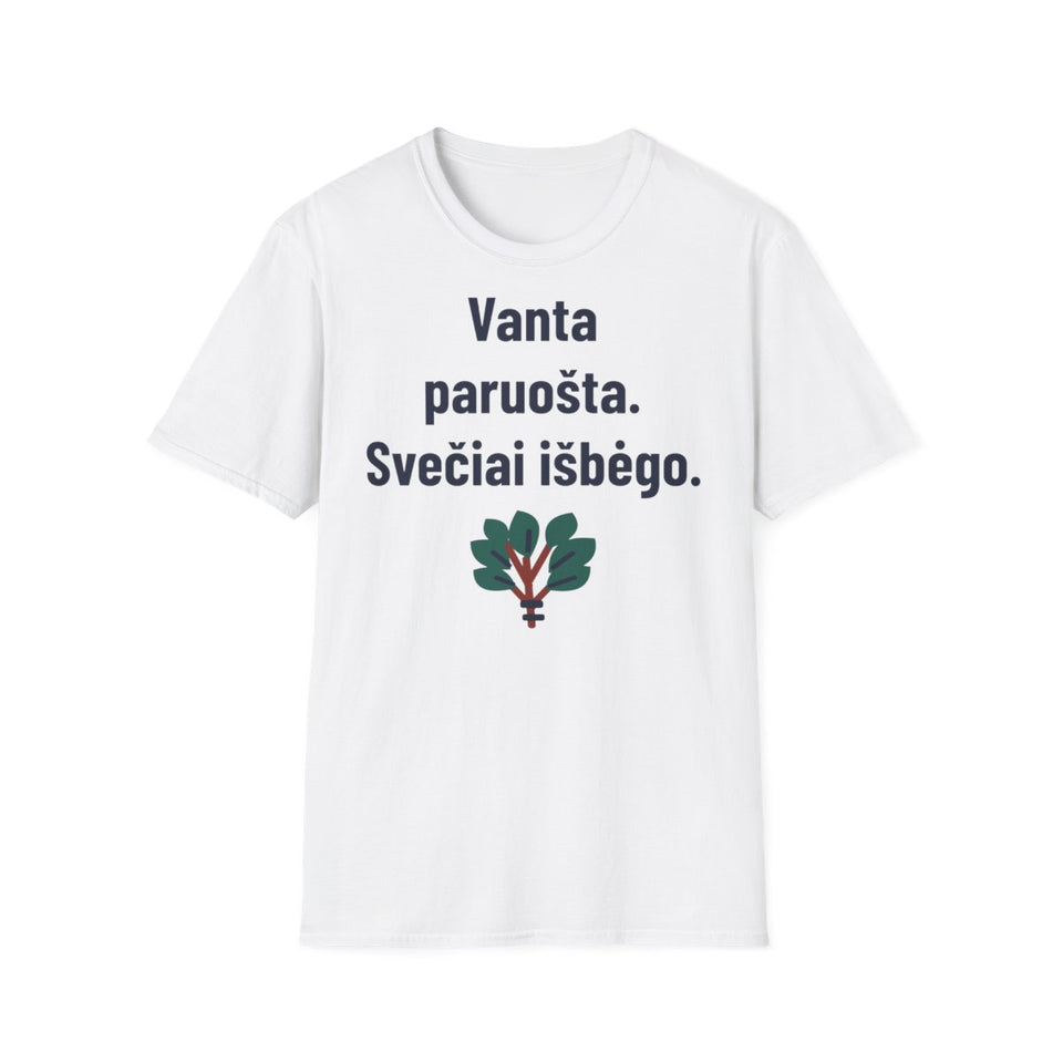 Vanta paruošta. Svečiai išbėgo.