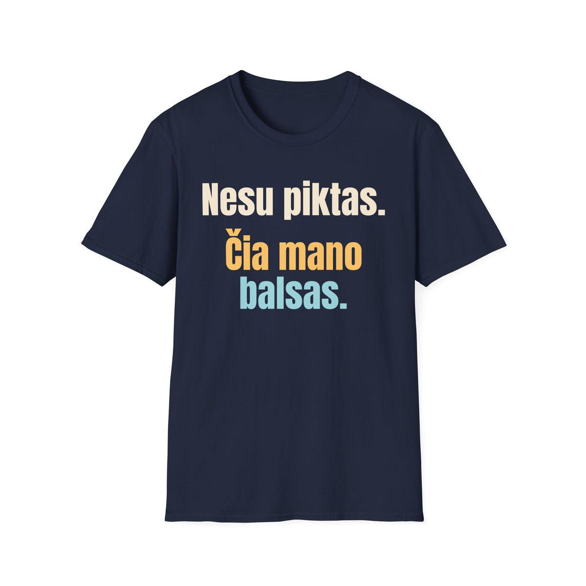 Nesu piktas. Čia mano balsas.