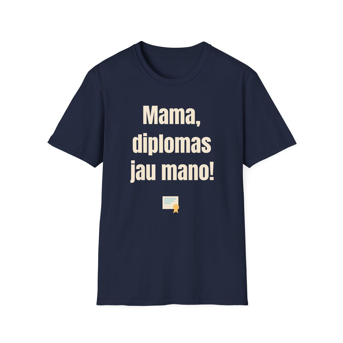 Mama, diplomas jau mano!