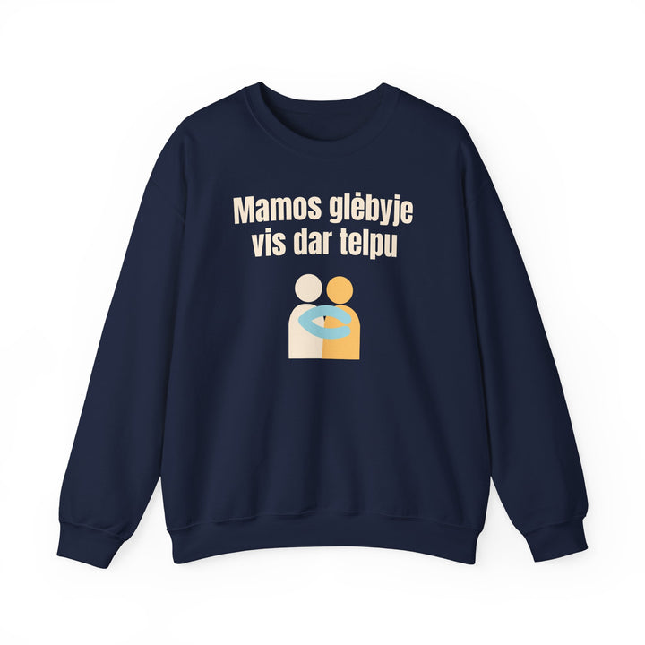 Mamos glėbyje vis dar telpu