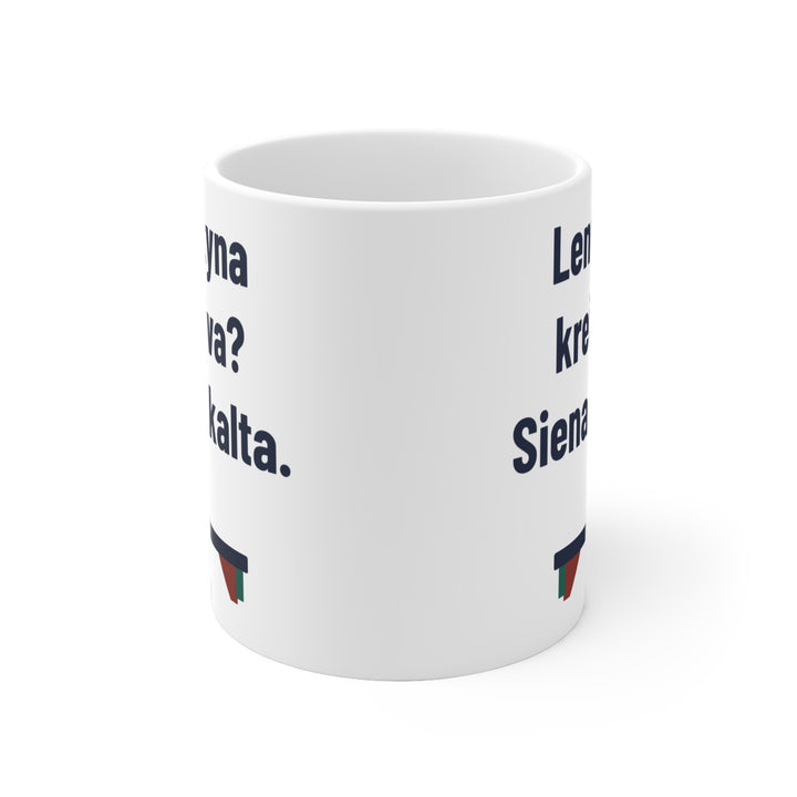 Lentyna kreiva? Siena kalta.