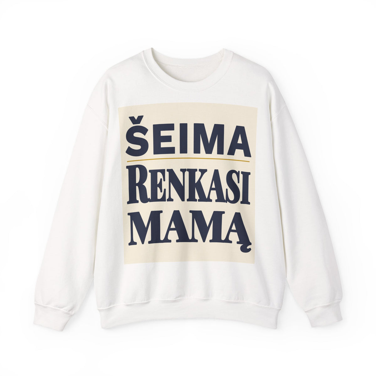 Šeima renkasi mamą.