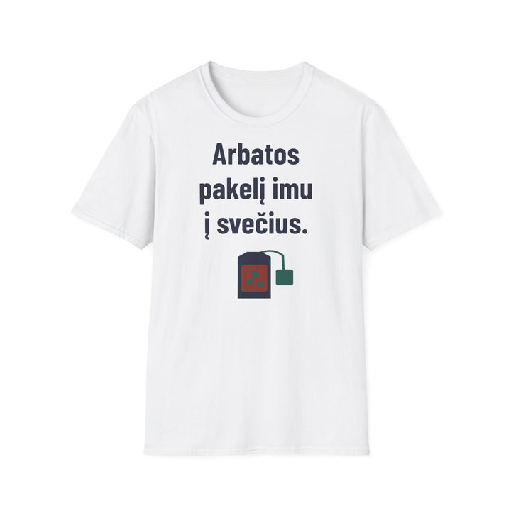 Į svečius – su savo arbata.