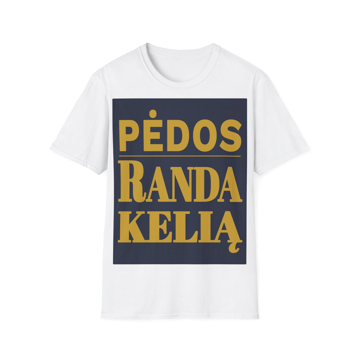 Pėdos randa kelią.