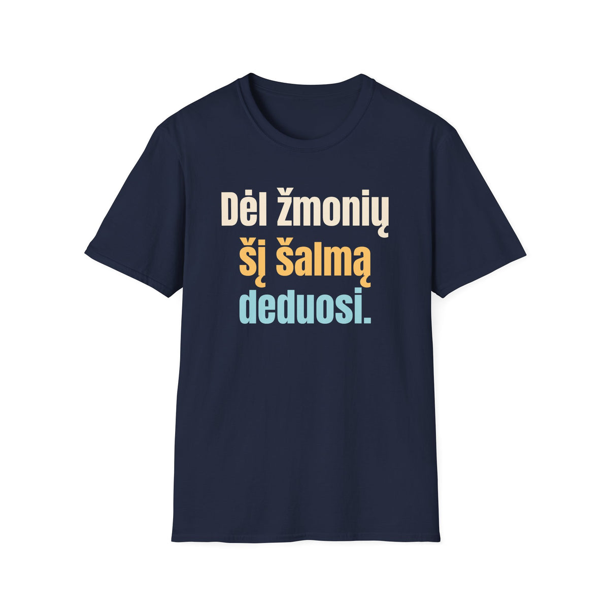 Dėl žmonių šį šalmą deduosi.