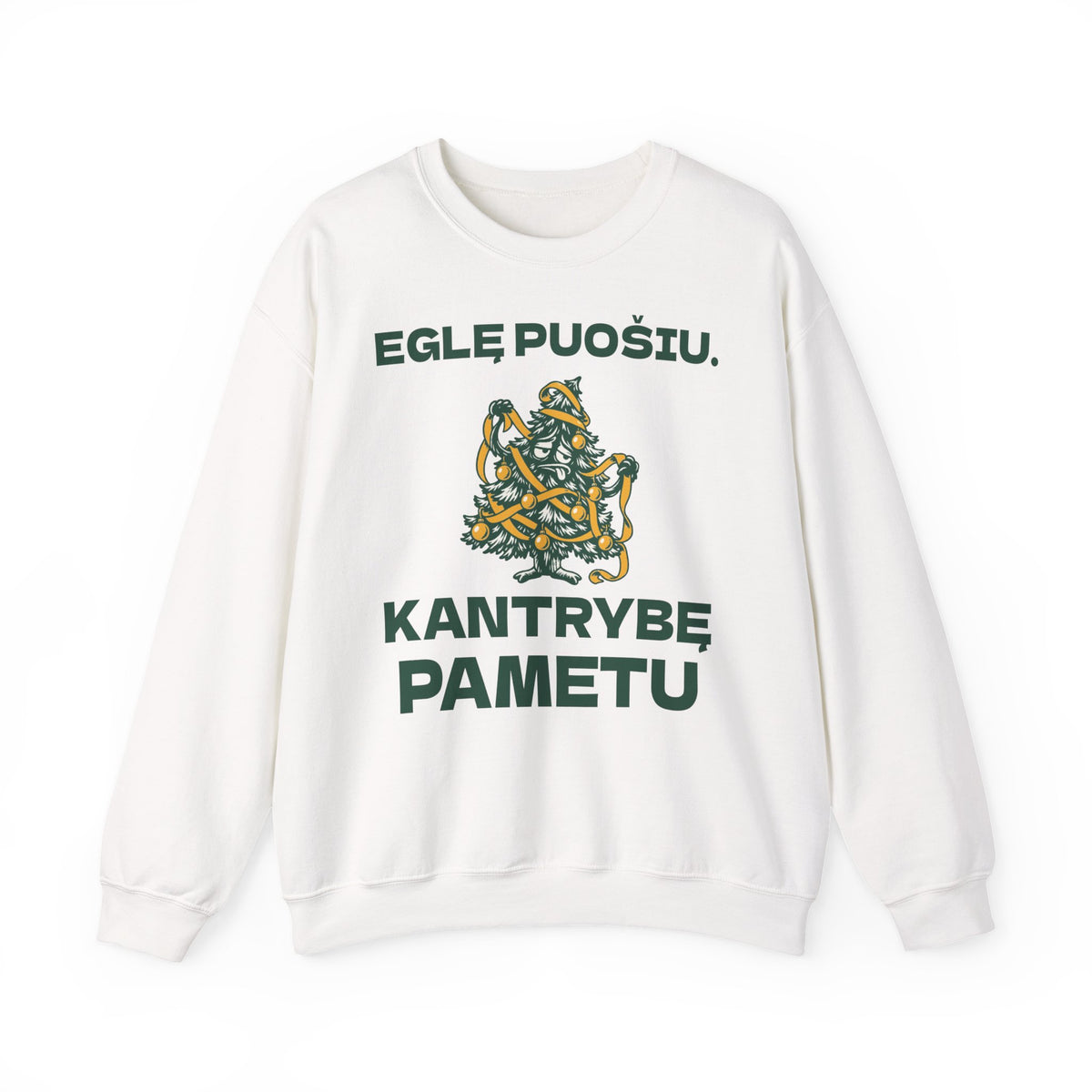 Eglę puošiu. Kantrybę pametu