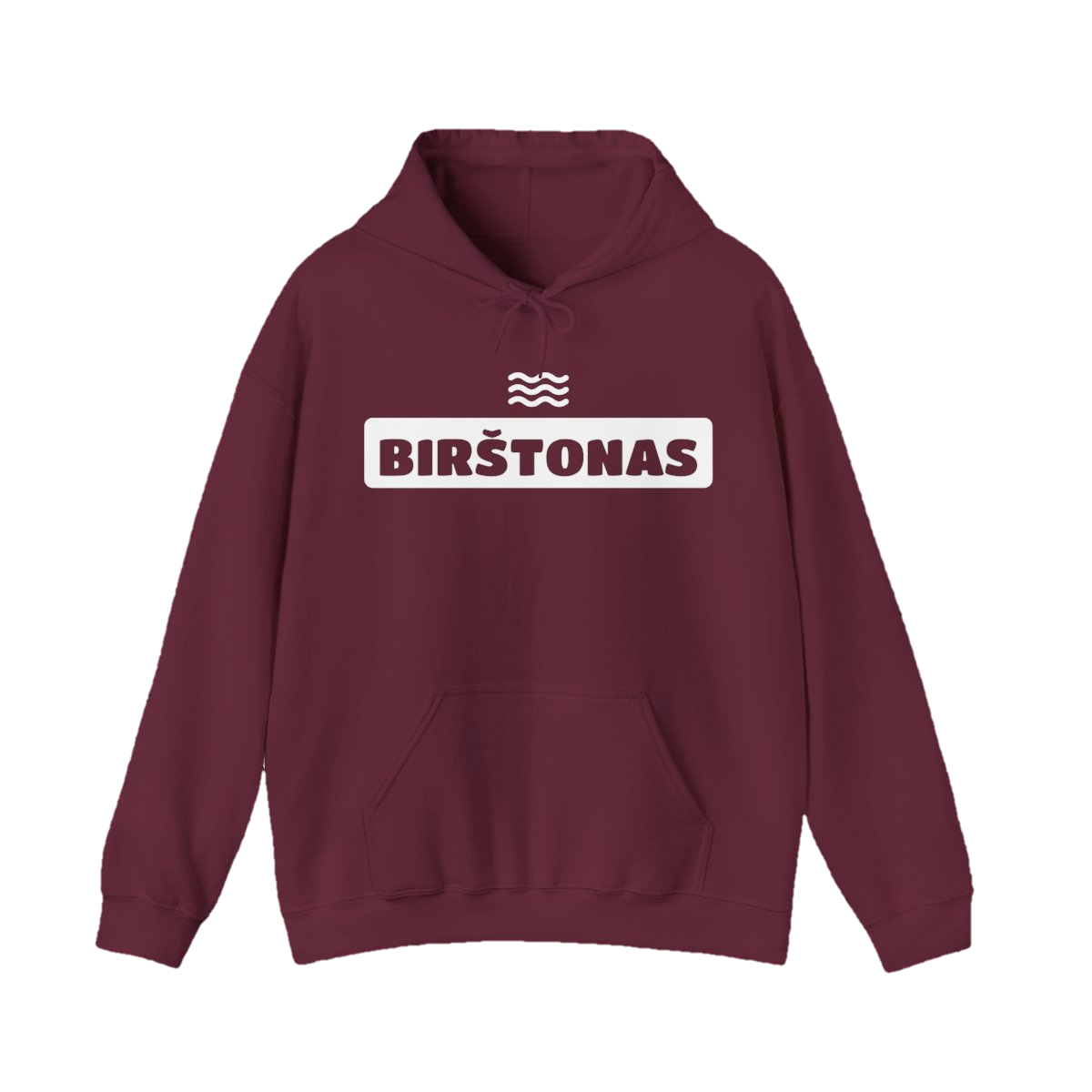 Džemperis „Birštonas“ – bordo